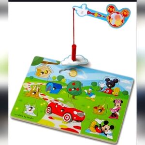 Melissa & Doug Mickey Mouse Clubhouse Hide & Seek wooden magnetic game